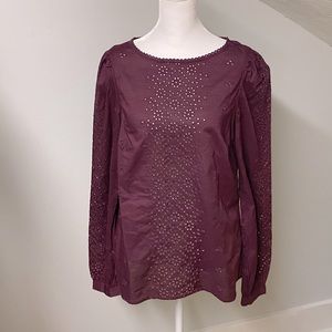GAP Maroon Top